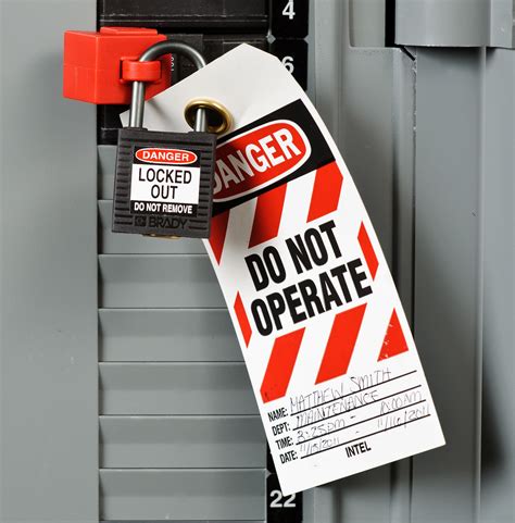 lockout tagout electrical panel